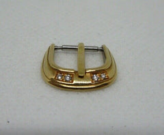 Franck Muller 10mm Yellow Gold Diamond Buckle OEM 18k