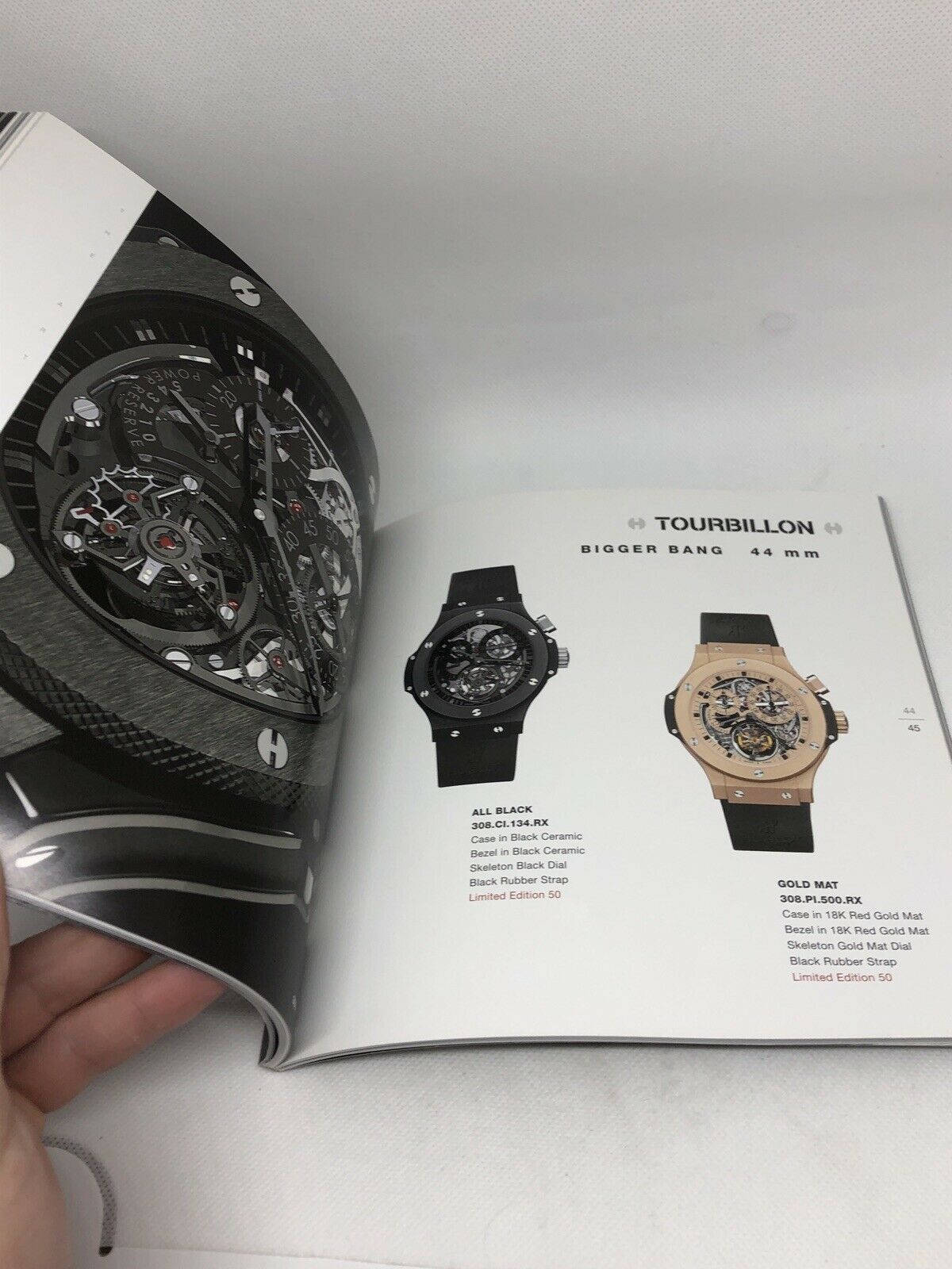 Hublot Big Bang Catalog Dealer Book OEM Genuine