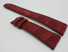 Pierre Kunz 20mm Red Alligator Strap OEM