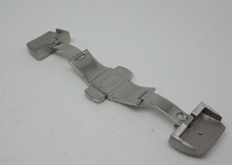 New Cvstos 18mm Stainless Steel Deployant Buckle OEM