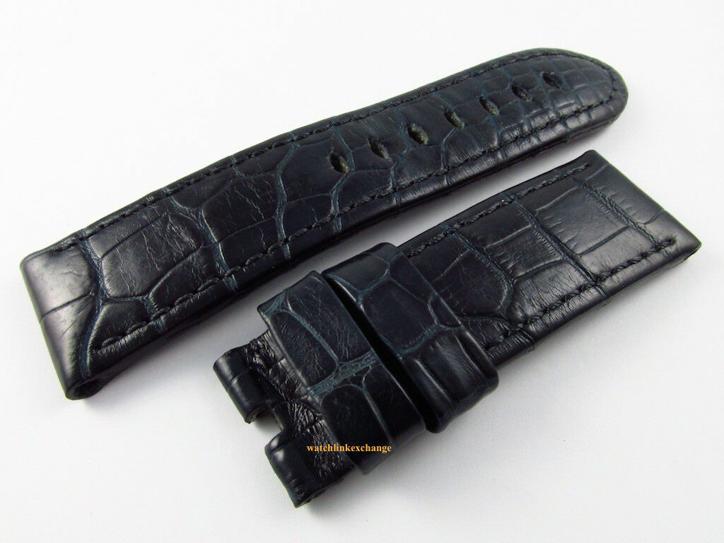 Panerai 24mm Blue Alligator Strap OEM A Series