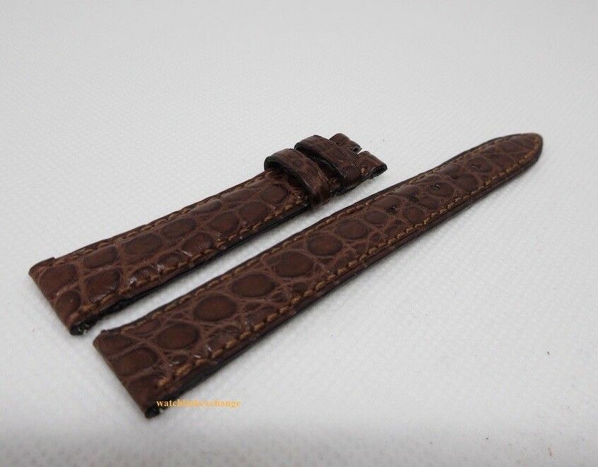 New Franck Muller 14mm Brown Alligator Strap OEM