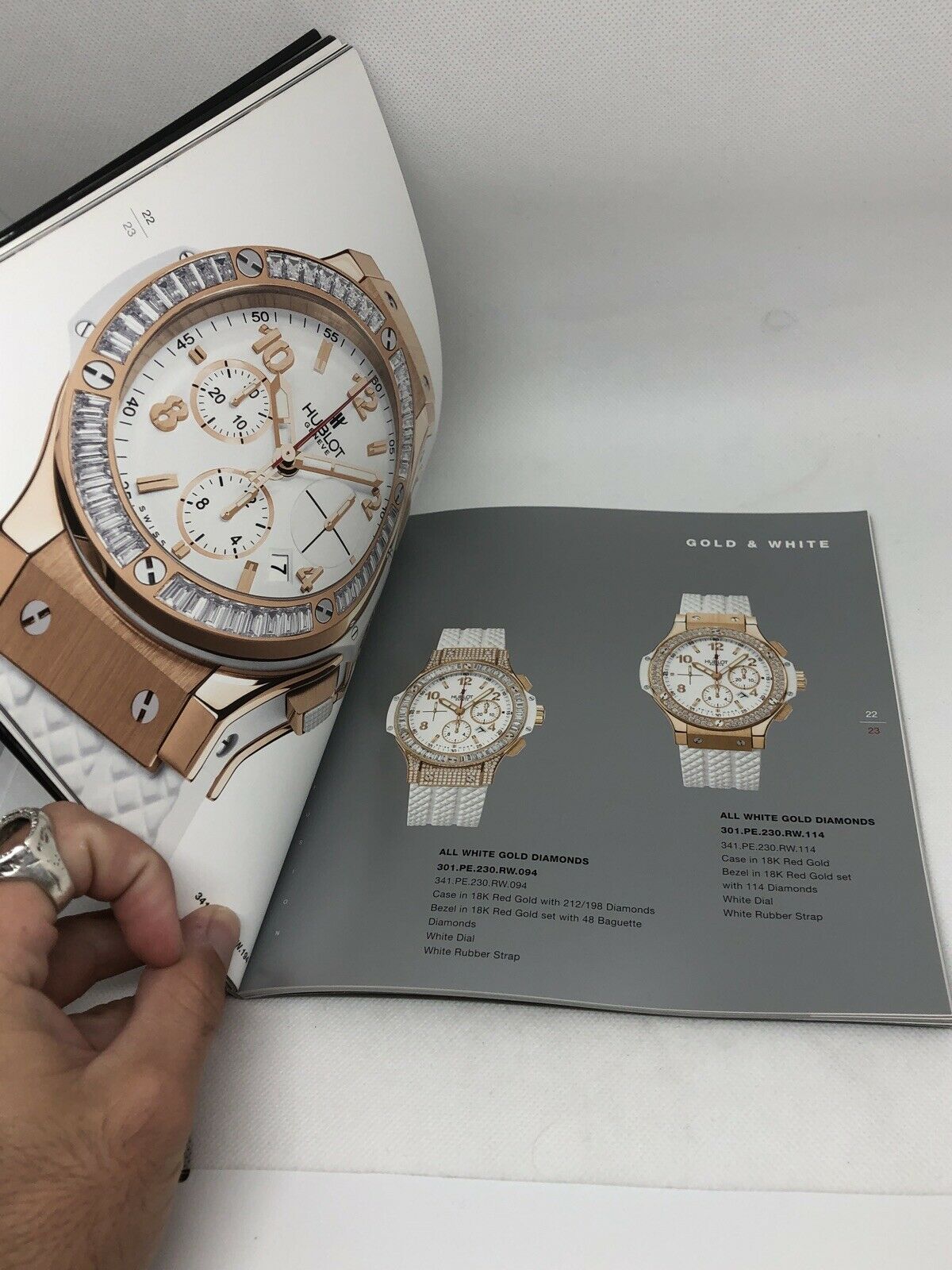 Hublot Big Bang Catalog Dealer Book OEM Genuine