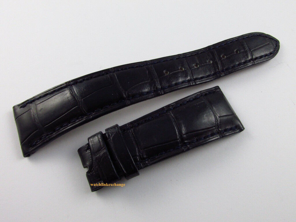Patek Philippe 21mm Blue Alligator Strap XL OEM
