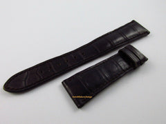 Patek Philippe 20mm Dark Brown Alligator Strap OEM