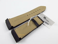 New Jaeger LeCoultre 23mm Black Alligator Strap Short Size OEM