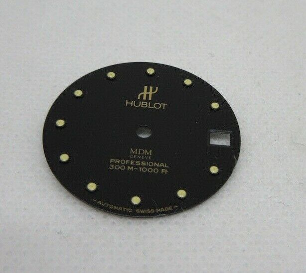 New Hublot Dial 26mm Black MDM OEM Genuine