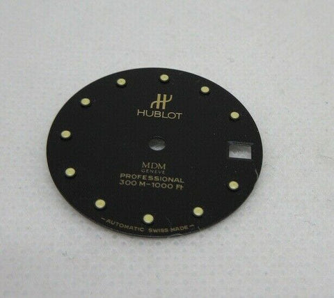 New Hublot Dial 26mm Black MDM OEM Genuine