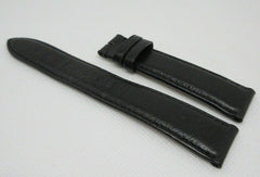 A. Lange & Sohne 19mm Black Leather Strap OEM