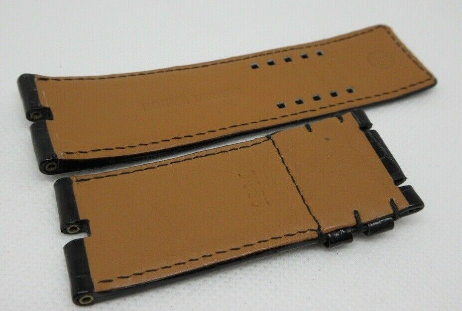 Roger Dubuis T26 28mm Black Alligator Strap OEM Genuine