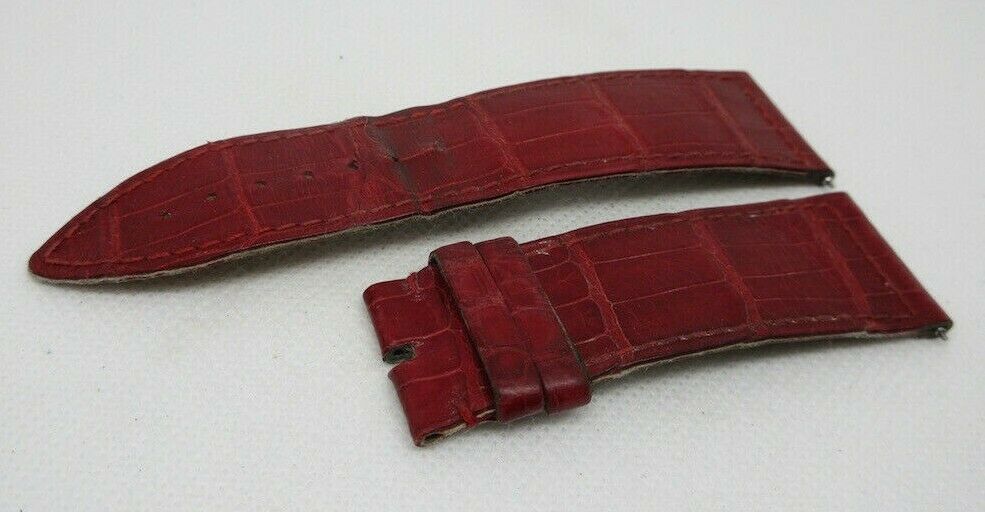 Franck Muller 24mm Red Alligator Strap OEM Genuine