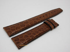 New IWC 18mm Brown Alligator Strap OEM