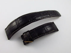 Patek Philippe 20mm Black Alligator Strap OEM Genuine XL