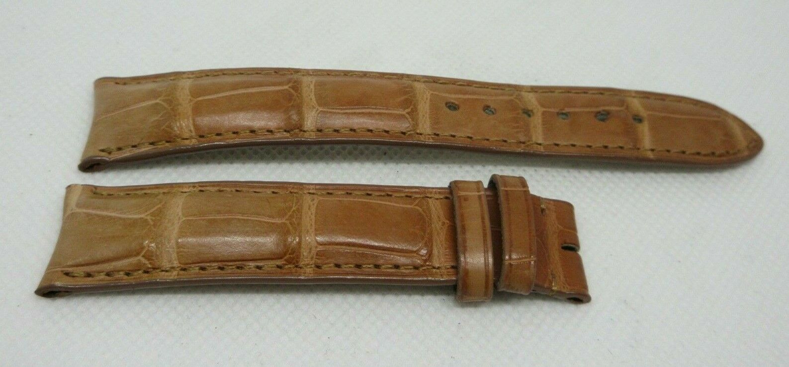 Baume Mercier 18mm Brown Alligator Strap OEM Genuine