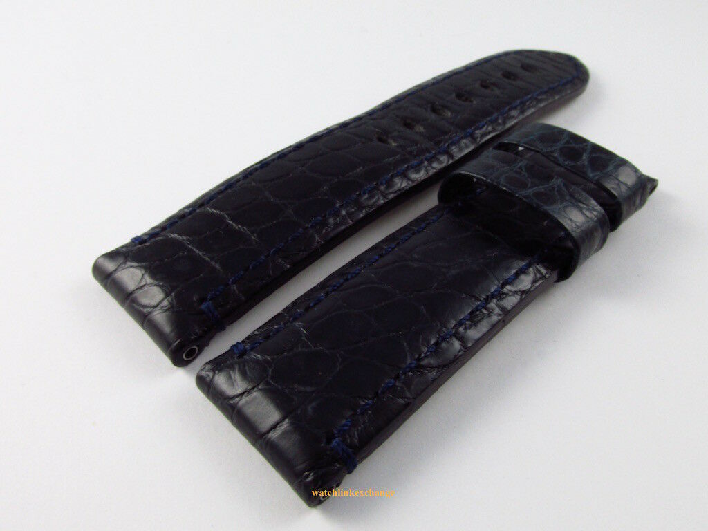 Panerai 22mm Blue Alligator Strap OEM A Series Mare Nostrum