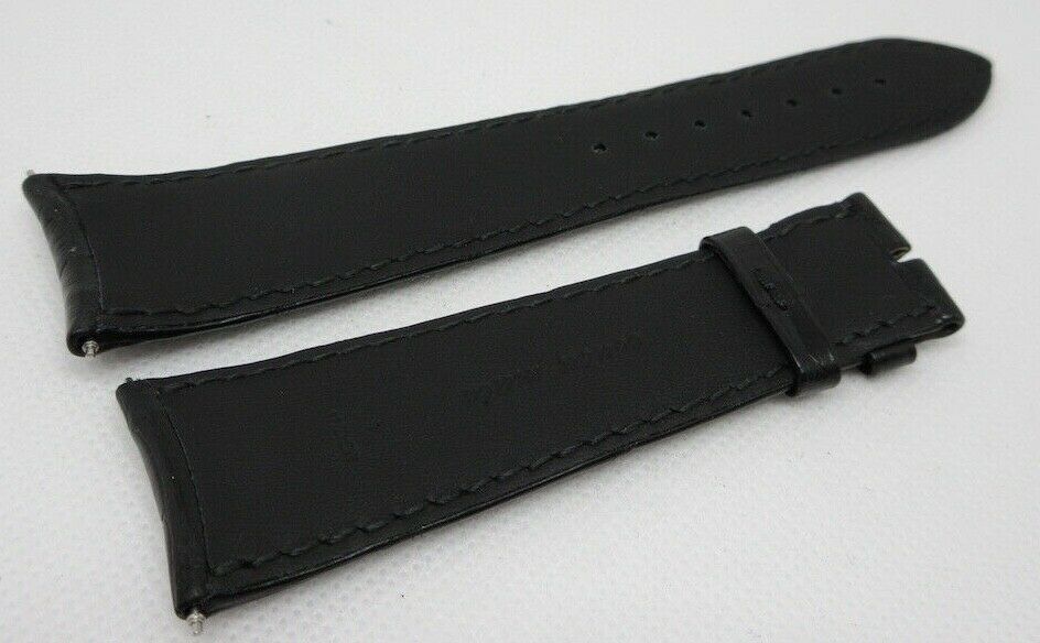 New Roger Dubuis 25mm Black Alligator Strap OEM MG42/44 XL Size