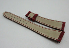 Pierre Kunz 20mm Red Alligator Strap OEM