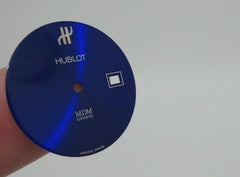 Hublot Blue Dial 23mm Silver Logo MDM