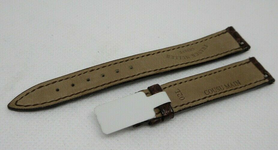 Franck Muller 14mm Brown Alligator Strap OEM Genuine