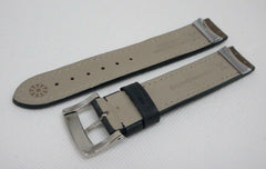 New Giuliano Mazzuoli Manometro 18mm Blue Leather Strap Stainless Steel Buckle