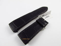 New Jaeger LeCoultre 23mm Black Alligator Strap Short Size OEM