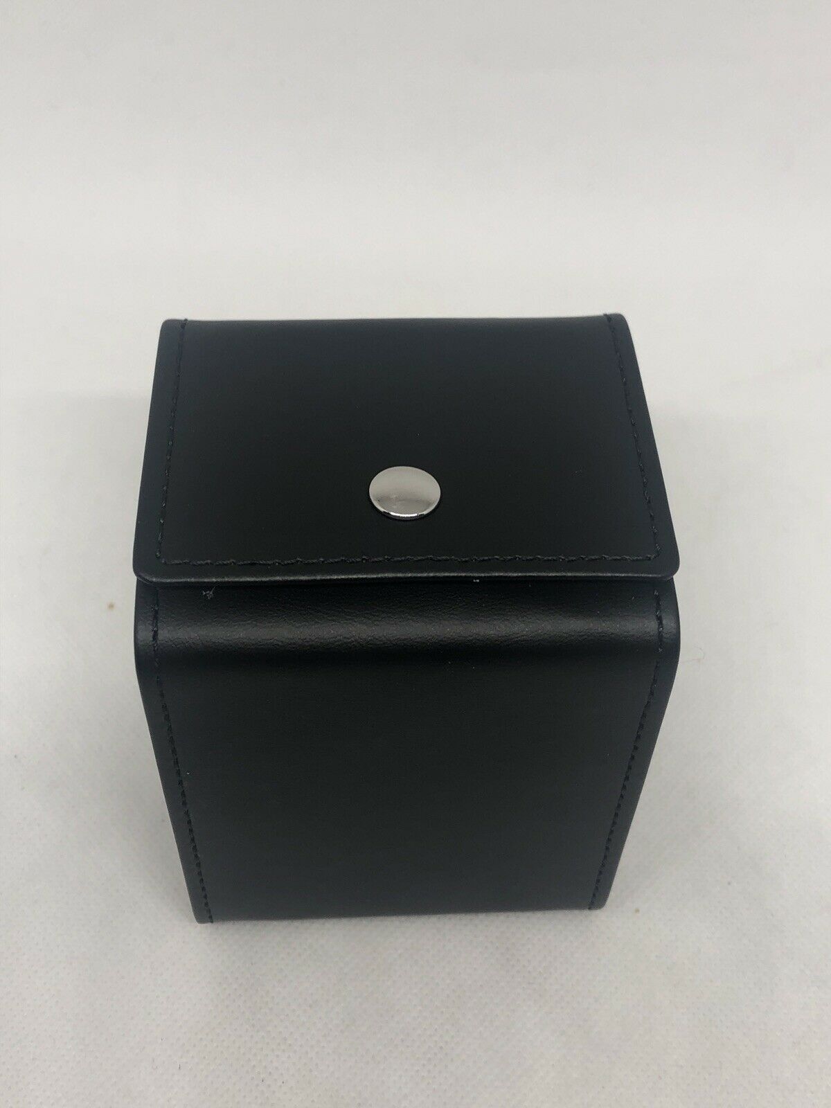 New Baume Mercier Watch Travel Case Black Leather OEM Genuine