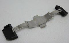 New Cvstos 18mm Stainless Steel Black Ceramic Deployant Buckle OEM