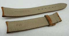 Baume Mercier 18mm Brown Alligator Strap OEM Genuine