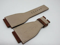 New Bell & Ross Brown Alligator Strap for BR-01 BR-03 by Camille Fournet