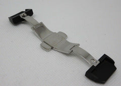 New Cvstos 18mm Stainless Steel Black Ceramic Deployant Buckle OEM