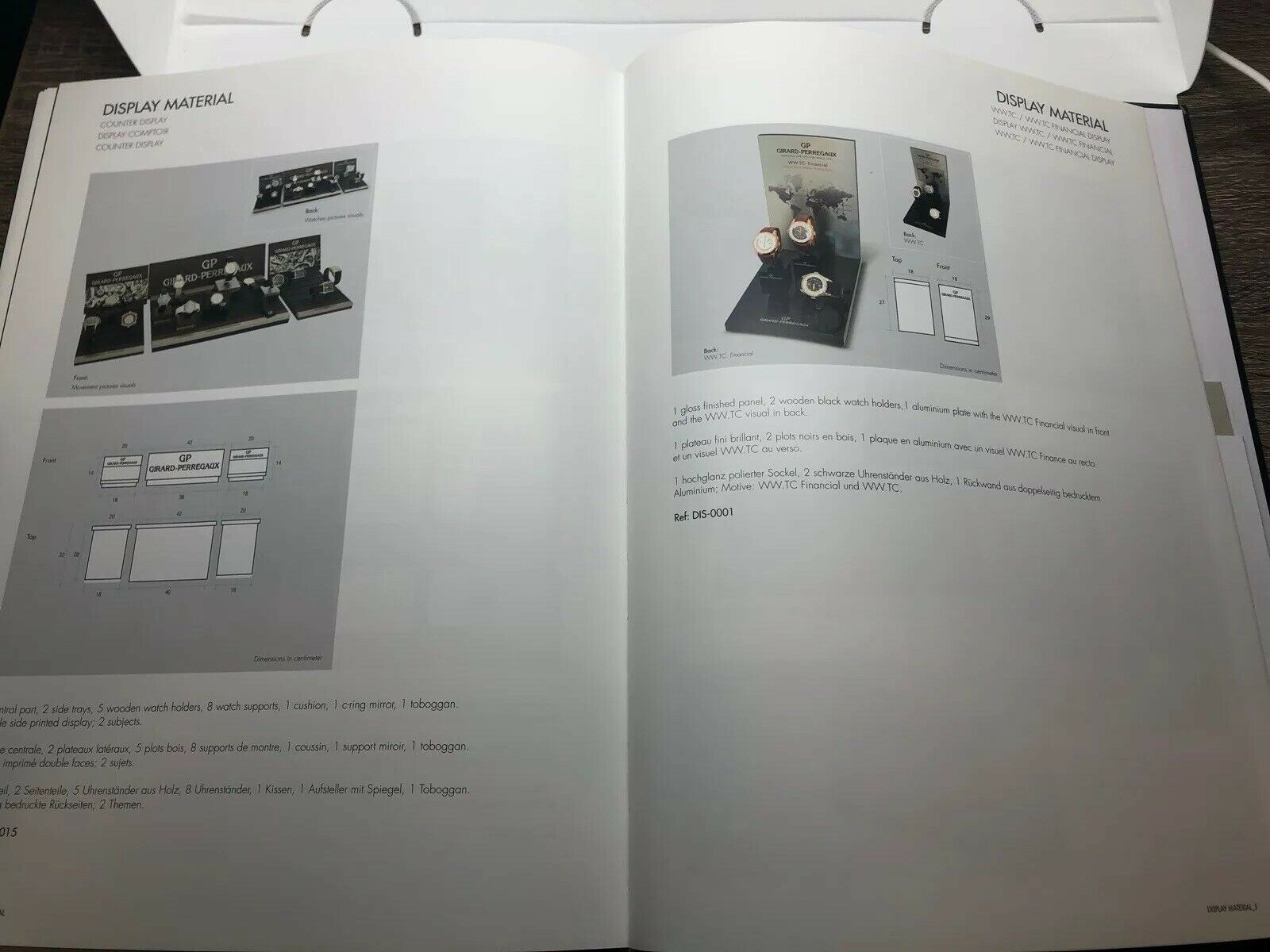 Girard Perregaux Watch Book Catalog Hardcover Complete Collection 2011 2012 Rare