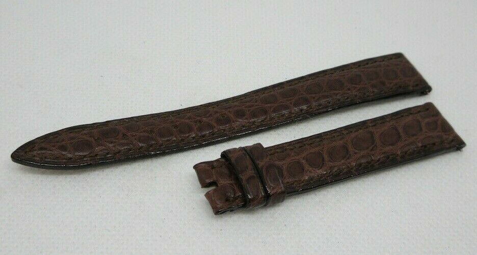 Franck Muller 14mm Brown Alligator Strap OEM Genuine