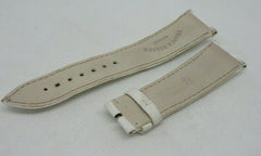 Franck Muller 22mm White Alligator Strap OEM Genuine Glossy
