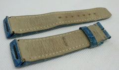 Baume Mercier 23mm Blue Alligator Strap OEM Genuine