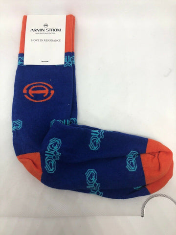 Armin Strom Socks Blue Orange Sock Club