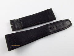 IWC Top Gun Pilot 22mm Black Kevlar Leather Strap