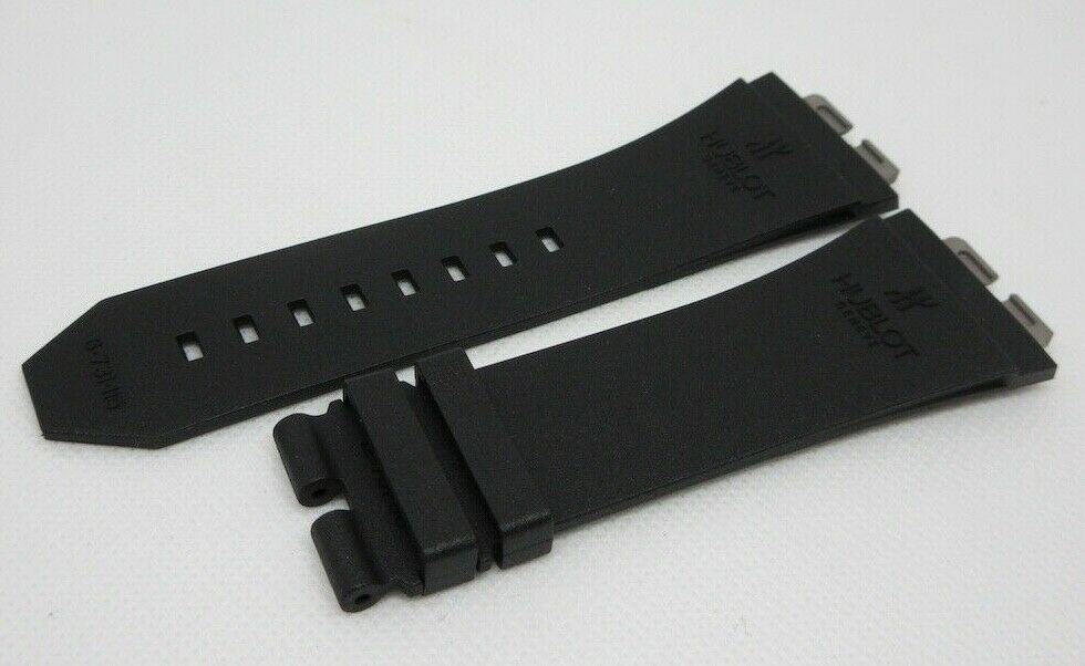 New Hublot King Power Oceanographic 48mm Black Rubber Strap OEM Genuine