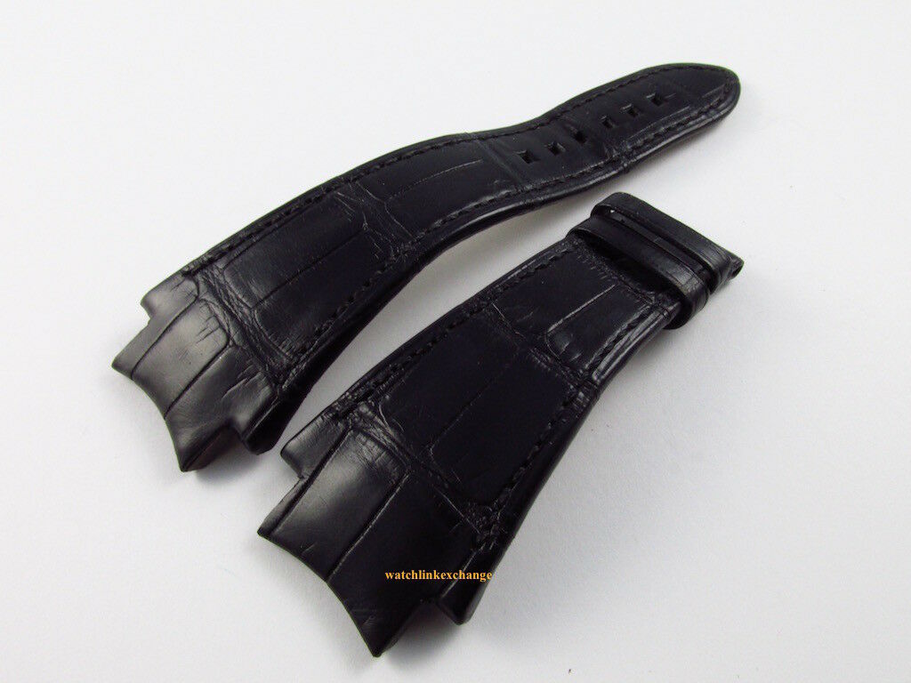Harry Winston 28.5mm Black Alligator Strap z3 z4 OEM