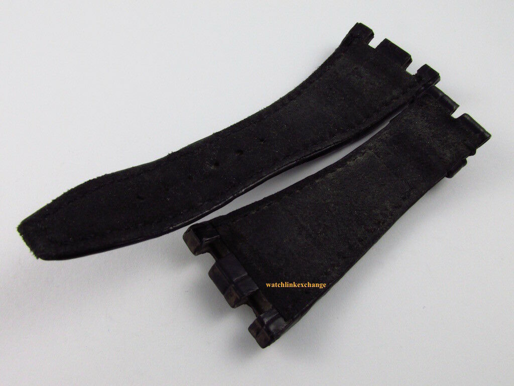 Audemars Piguet Royal Oak Offshore 28mm Black Alligator Strap OEM