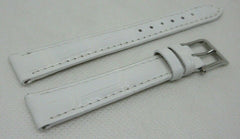 New Camille Fournet 14mm White Alligator Strap Genuine Steel Buckle Authentic