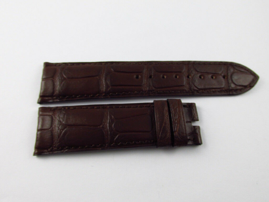 New Vacheron Constantin 22mm Brown Alligator Strap OEM