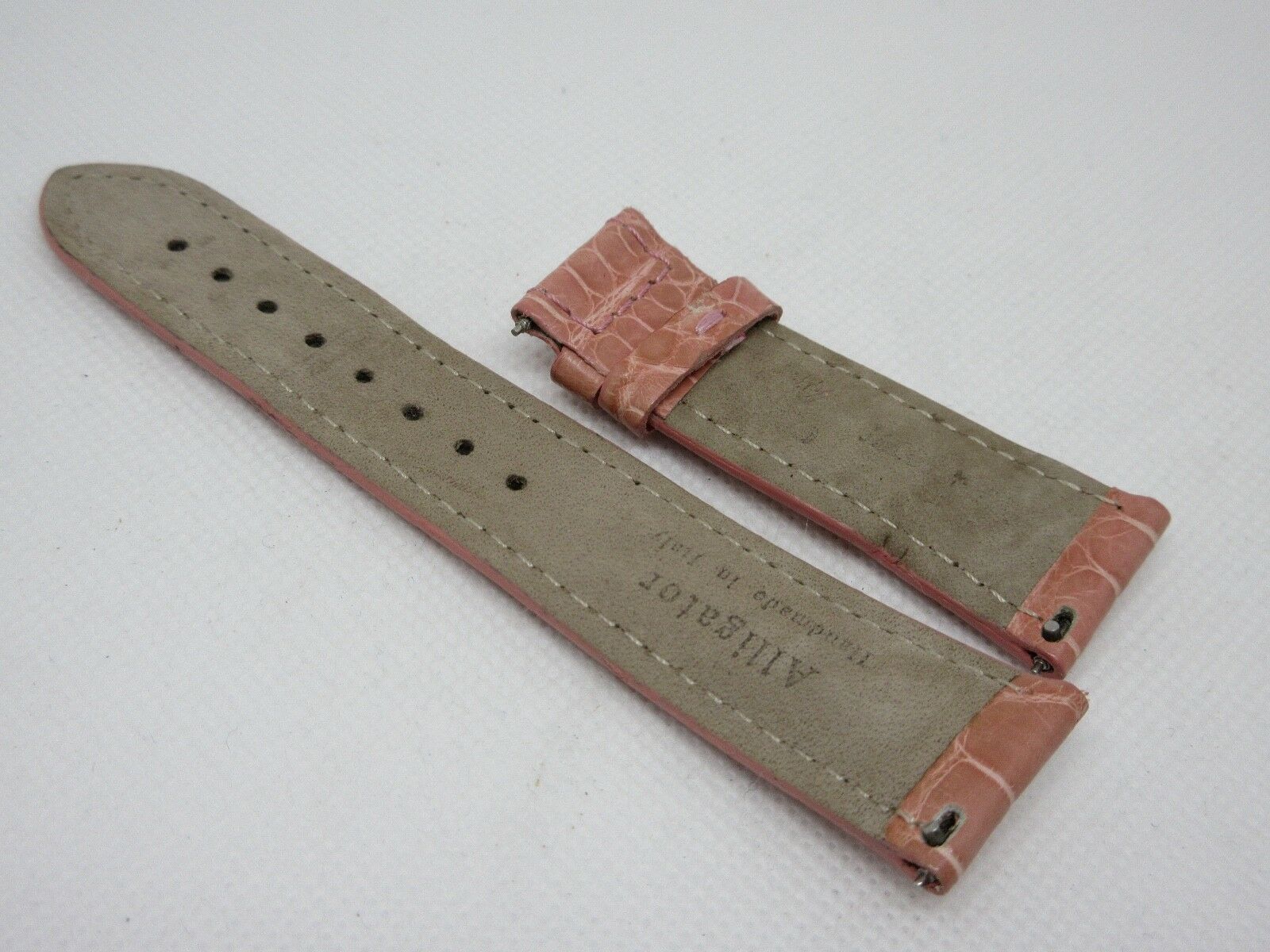 Jacob & Co. 20mm Pink Alligator Strap OEM Glossy