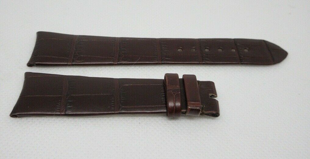 New Girard Perregaux 20mm Brown Alligator Strap OEM Genuine