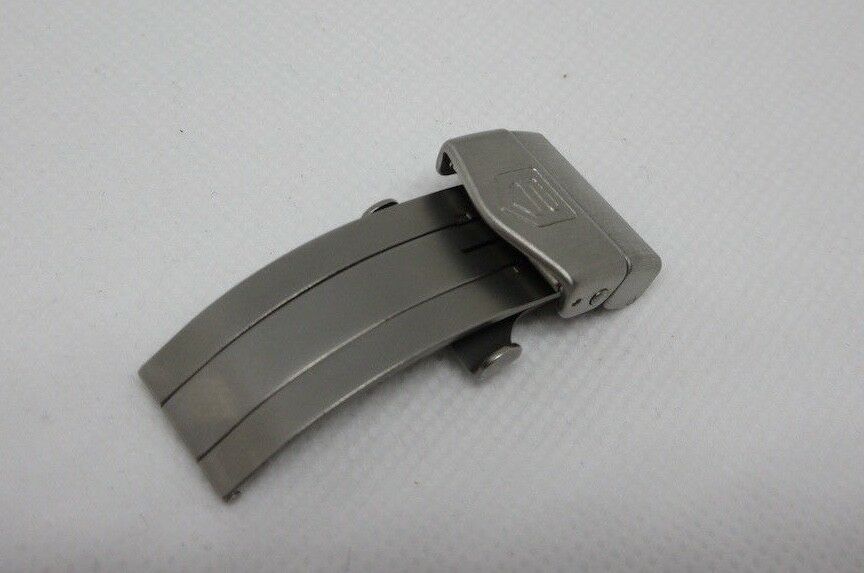 New Tag Heuer Kirium 17mm Deployant Buckle Stainless Steel Brushed OEM FC5000