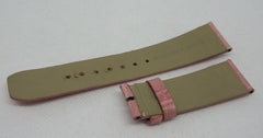Baume Mercier 21mm Pink Alligator Strap OEM Genuine