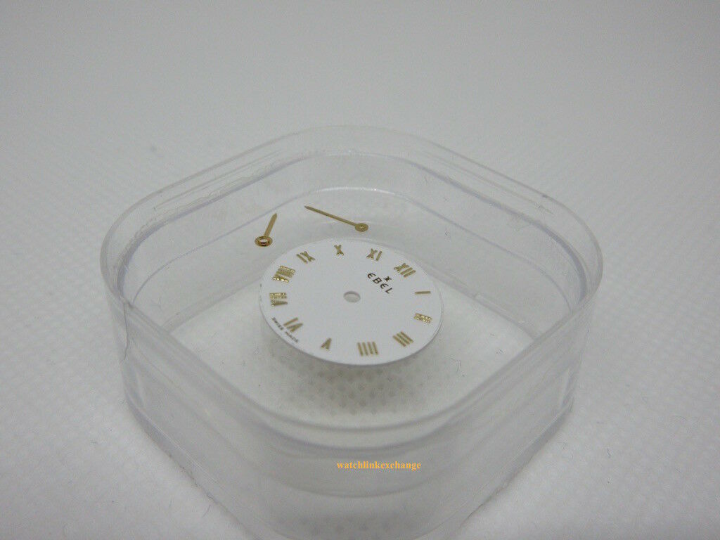 New Ebel Sport White Dial Gold Numerals Hands