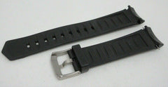 Tag Heuer 21mm Black Rubber Strap Stainless Steel Buckle OEM Genuine