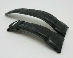 Ulysse Nardin Black Alligator Strap 21mm OEM Genuine