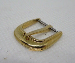 New Franck Muller 12mm Yellow Gold Tang Buckle 18k