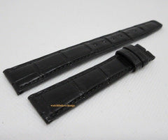 New IWC 16mm Black Alligator Strap OEM